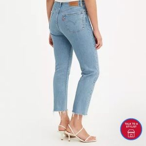 Levi’s women’s original 501 cropped.